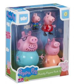 PEPPA PIG - ENSEMBLE DE 4 FIGURINES